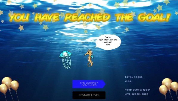 A lost jellyfish: Return to its parents screenshot 5