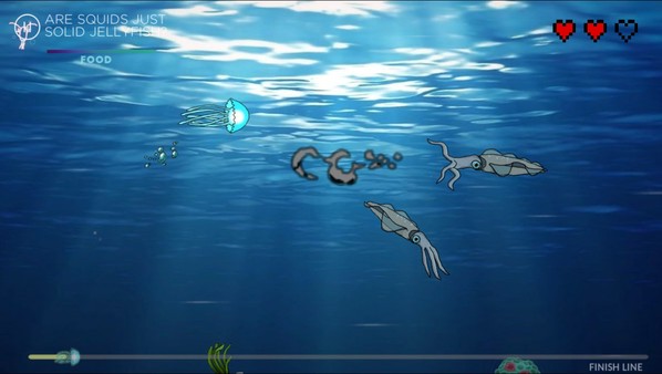 A lost jellyfish: Return to its parents screenshot 2