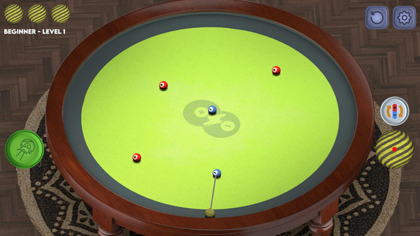 Billiards of the Round Table (BRT) screenshot 3