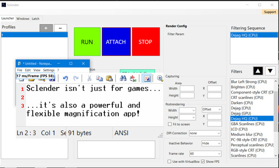 Sclender screenshot 5