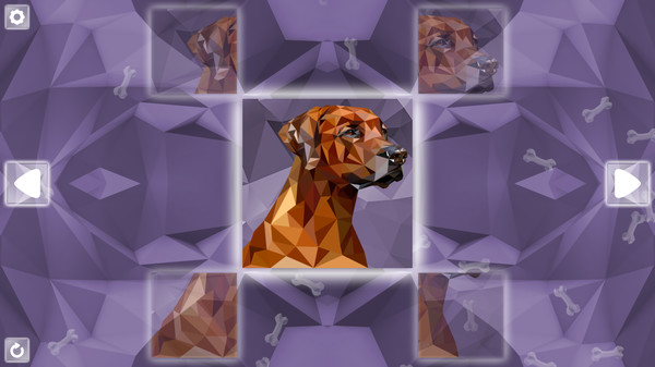 Poly Puzzle: Dogs screenshot 1
