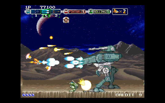 Andro Dunos II screenshot 2