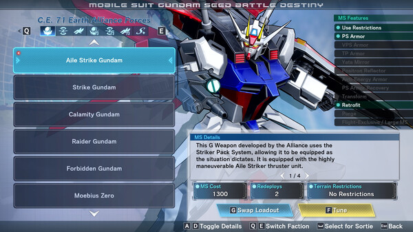 MOBILE SUIT GUNDAM SEED BATTLE DESTINY REMASTERED screenshot 8