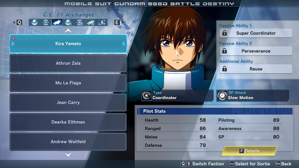 MOBILE SUIT GUNDAM SEED BATTLE DESTINY REMASTERED screenshot 7