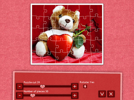 Holiday Jigsaw Valentine's day screenshot 4