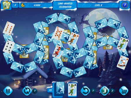 Solitaire Jack Frost Winter Adventures 3 screenshot 3
