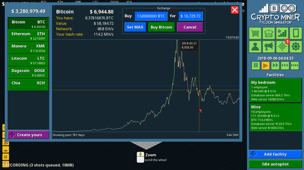 Crypto Miner Tycoon Simulator screenshot 3
