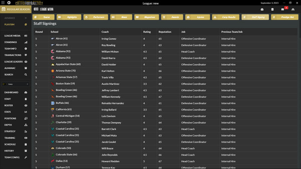 Draft Day Sports: College Football 2022 screenshot 9