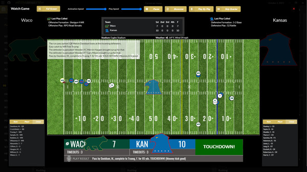Draft Day Sports: College Football 2022 screenshot 8