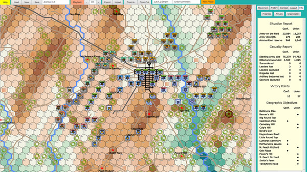 Gettysburg: Fields of Valor screenshot 5