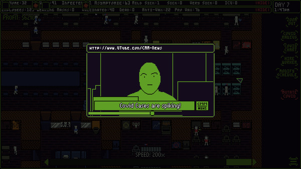 Covid Simulator screenshot 7