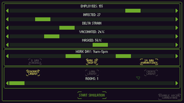 Covid Simulator screenshot 5