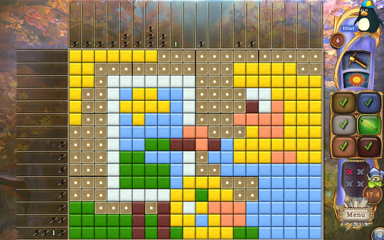Fantasy Mosaics 35: Day at the Museum screenshot 3