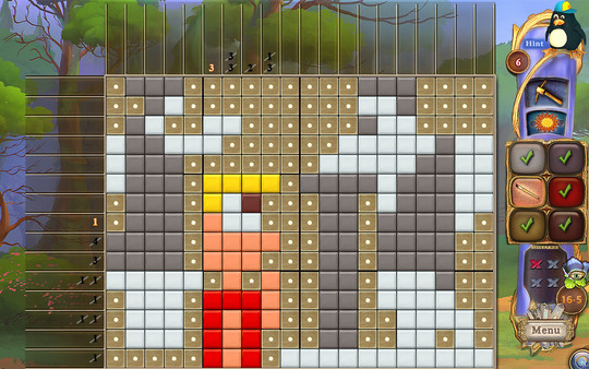 Fantasy Mosaics 35: Day at the Museum screenshot 1