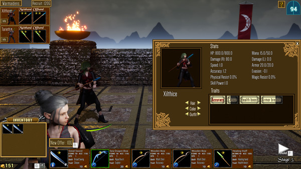 Elven Warmaiden screenshot 3