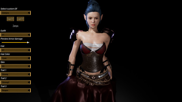 Elven Warmaiden screenshot 1