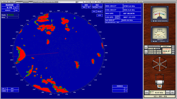 Marine Radar Simulator - VR screenshot 2