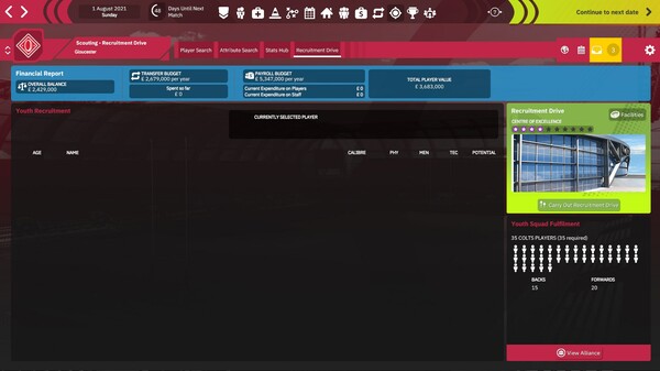 Rugby Union Team Manager 4 screenshot 6