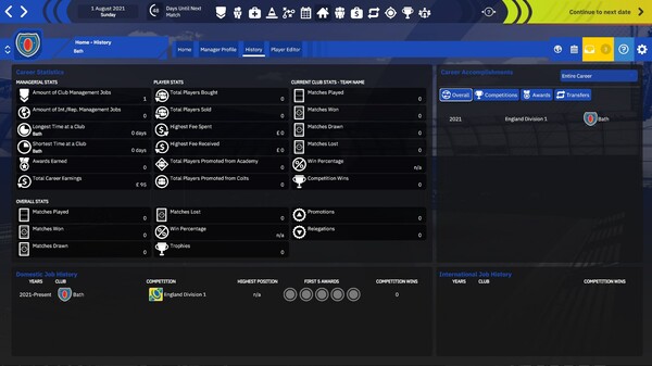 Rugby Union Team Manager 4 screenshot 3