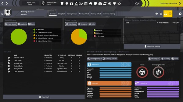 Rugby Union Team Manager 4 screenshot 10