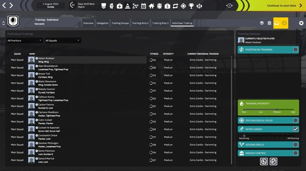 Rugby Union Team Manager 4 screenshot 11