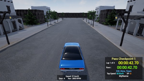 Maze Workout - Western Lost Solo Car Racer screenshot 6