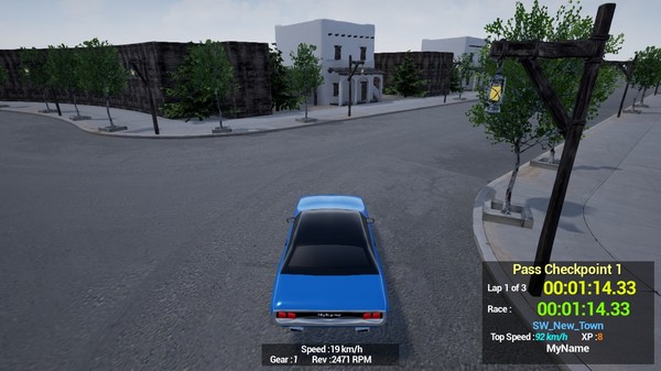 Maze Workout - Western Lost Solo Car Racer screenshot 7