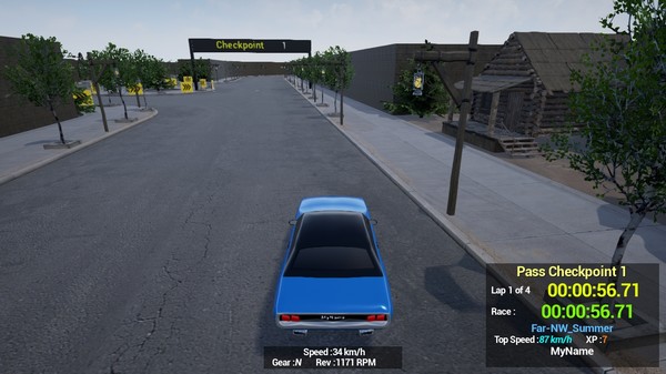 Maze Workout - Western Lost Solo Car Racer screenshot 8