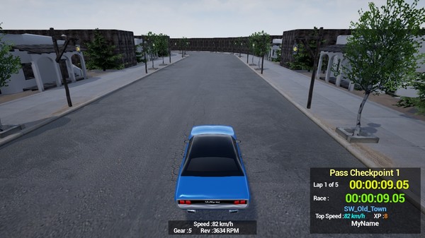Maze Workout - Western Lost Solo Car Racer screenshot 9