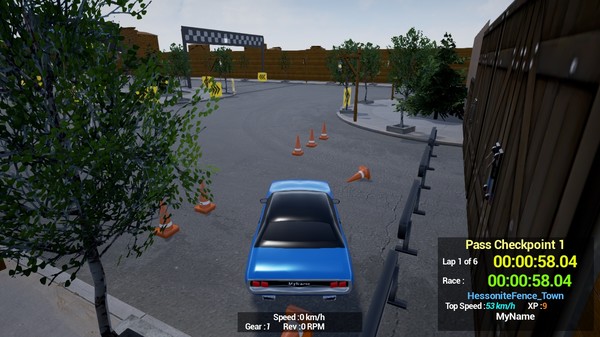 Maze Workout - Western Lost Solo Car Racer screenshot 12