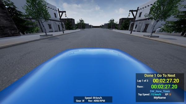Maze Workout - Western Lost Solo Car Racer screenshot 3