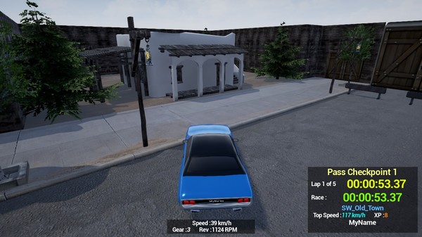 Maze Workout - Western Lost Solo Car Racer screenshot 10