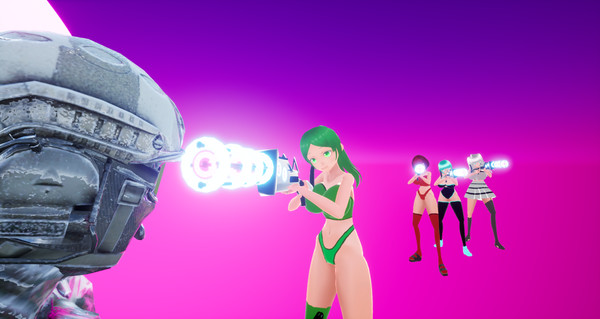 Anime Girls VS  Soldiers screenshot 1
