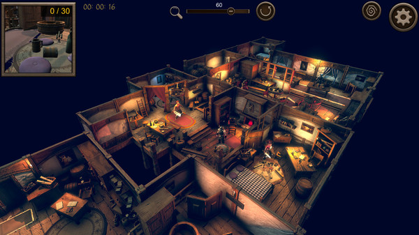 Hidden Tavern Top-Down 3D screenshot 3