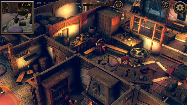 Hidden Tavern Top-Down 3D screenshot 2