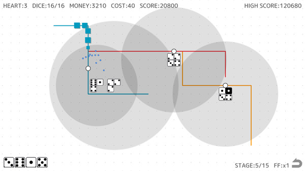 Quad Dice Defence screenshot 2