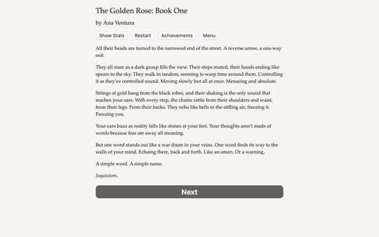 The Golden Rose: Book One screenshot 0