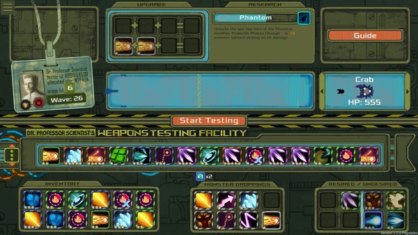 Dr. Professor Scientist's Weapons Testing Facility screenshot 4