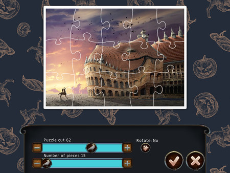 1001 Black Raven Jigsaw screenshot 5
