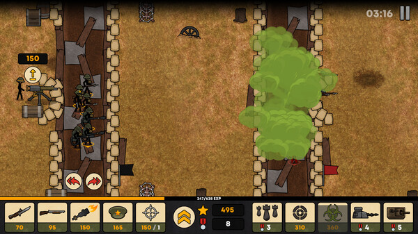 Stickman Trenches screenshot 8