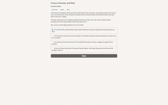 A Crown of Sorcery and Steel screenshot 5