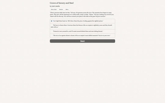 A Crown of Sorcery and Steel screenshot 3