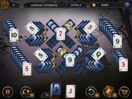 Mystery Solitaire. The Black Raven 2 screenshot 3