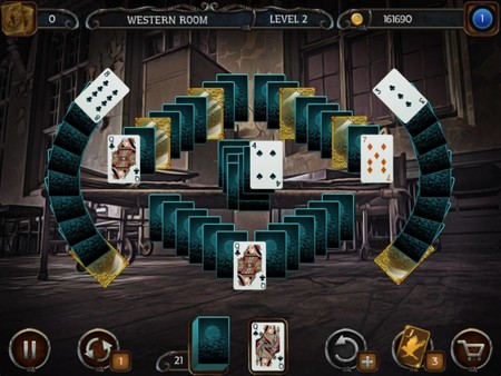 Mystery Solitaire. The Black Raven 2 screenshot 4