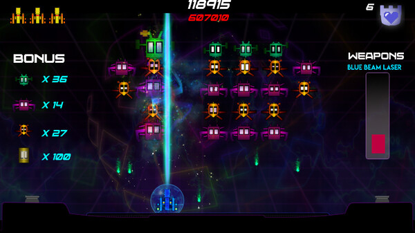 Galactoids - Galactic Invaders screenshot 1
