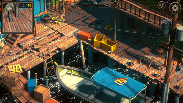 Hidden Floating City Top-Down 3D screenshot 2