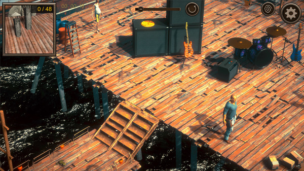 Hidden Floating City Top-Down 3D screenshot 3