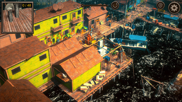 Hidden Floating City Top-Down 3D screenshot 7