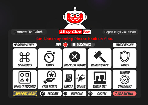 Alley Twitch Bot screenshot 1