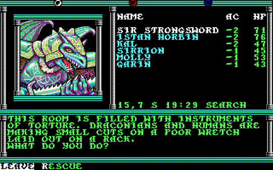 Dungeons & Dragons: Krynn Series screenshot 3